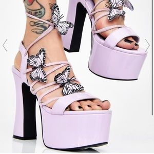 Dolls Kill Butterfly Platforms